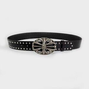y2k vintage style belt for man and woman, goth studded belt, grunge belt